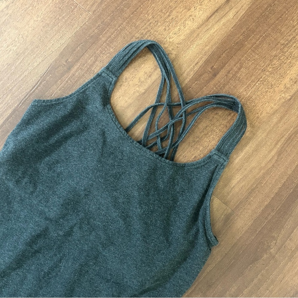 Calvin Klein Grey Athletic Tank Top - Picture 2 of 9
